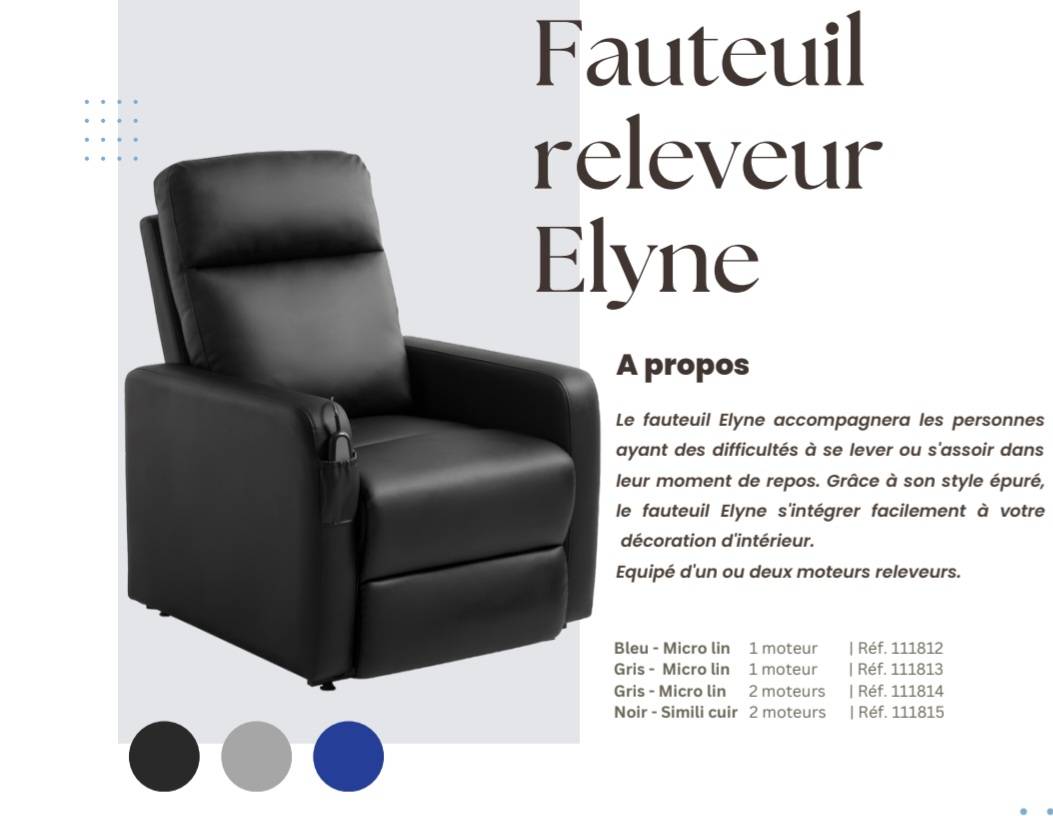 Achat fauteuil releveur pour particulier à Colmar