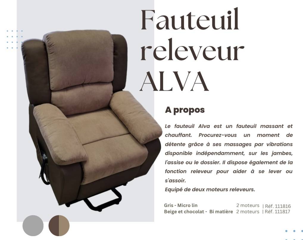 Vente de fauteuil releveur pour aide à la personne à Saint-Louis en Alsace