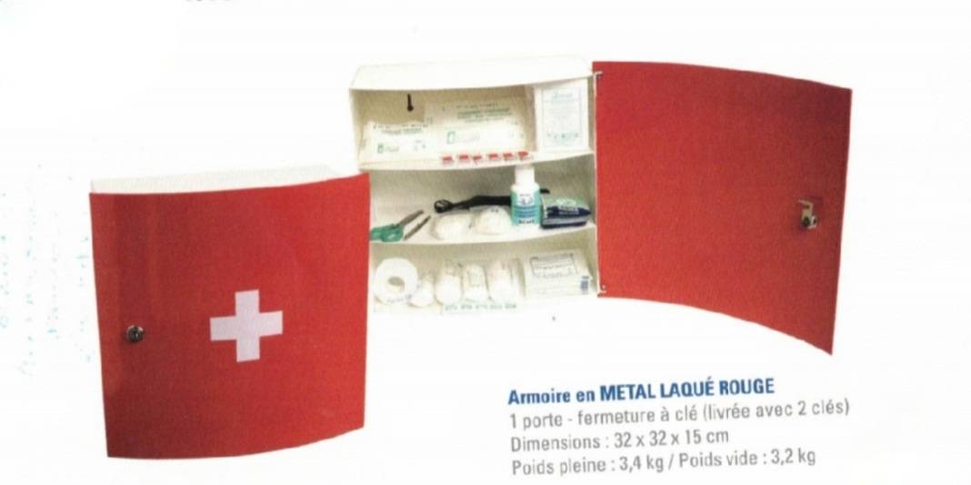 Vente d'armoire à pharmacie pour entreprises et collectivités dans le Haut-Rhin