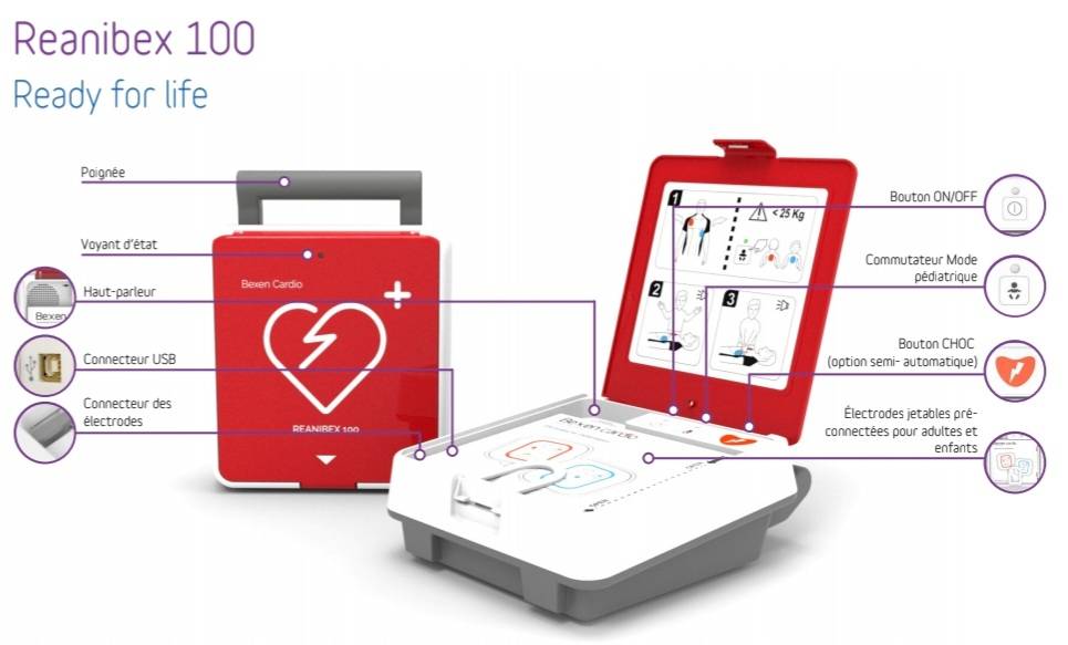 Vente de défibrillateur pour entreprises et collectivités en Alsace