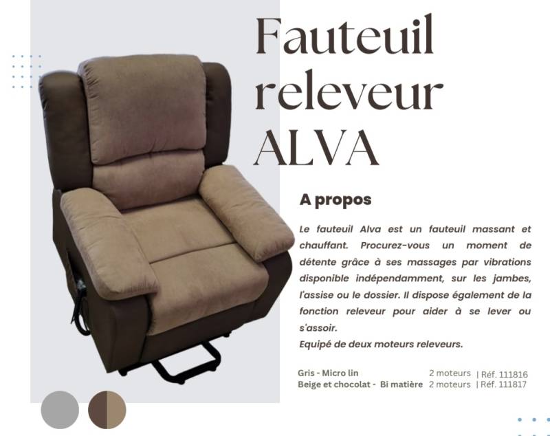 Vente de fauteuil releveur pour aide à la personne à Saint-Louis en Alsace