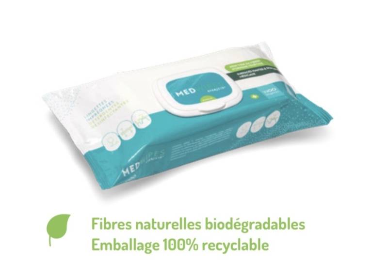 Vente de lingettes désinfectantes de surfaces pour cabinet médicaux à Mulhouse